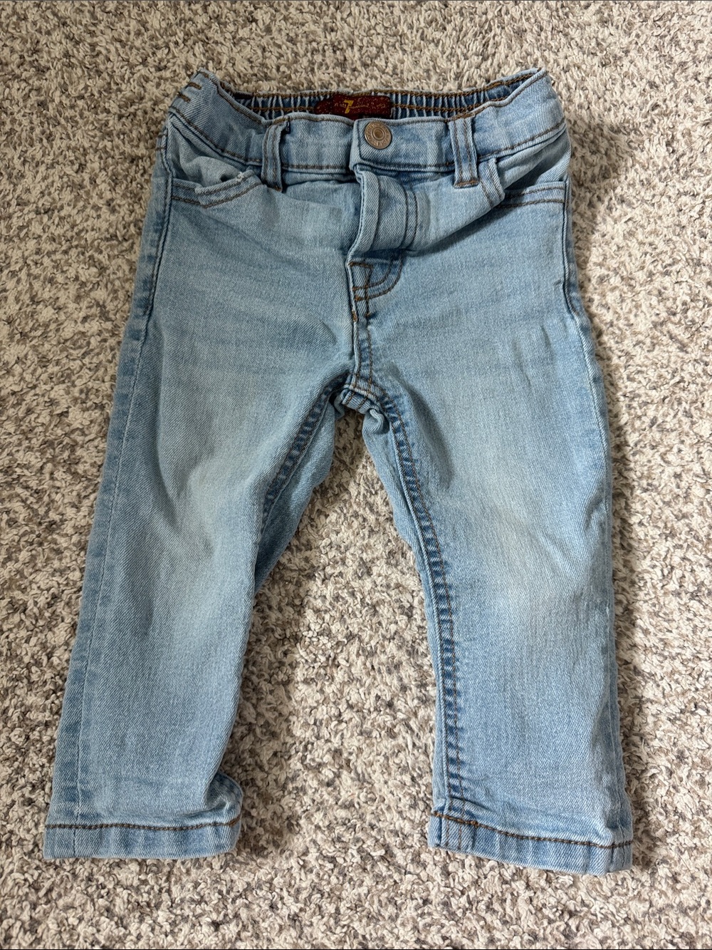 7 For All Mankind Light Blue Kids Denim Jeans